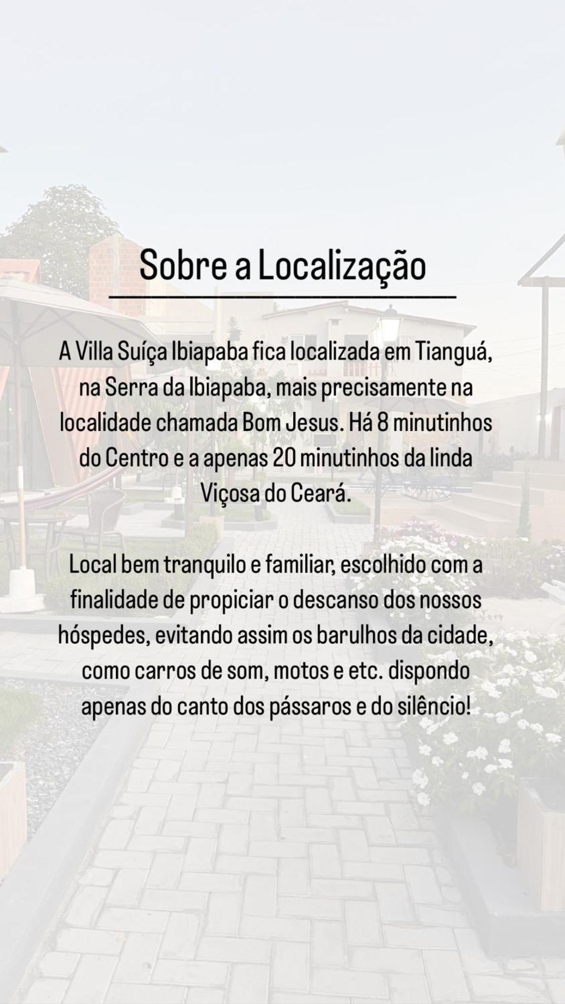 Villa Suica Ibiapaba Tiangua Exterior photo